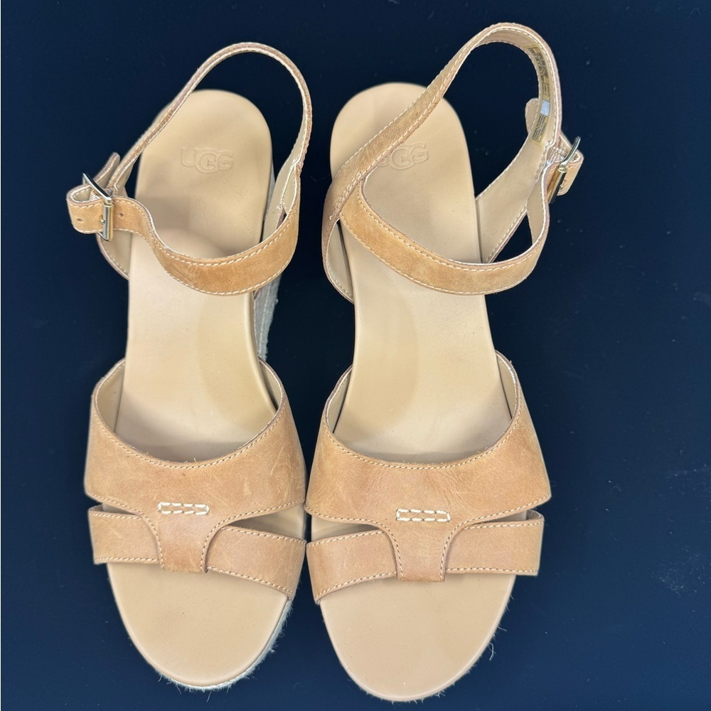 UGG Cloverdale Espadrille Wedge Sandal - Picture 5 of 7